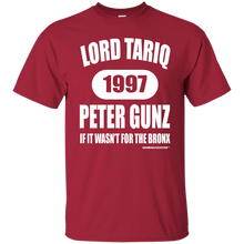 LORD TARIQ PETER GUNZ "IF IT WASN'T FOR THE BRONX" (Rapamania Collection)T-Shirt