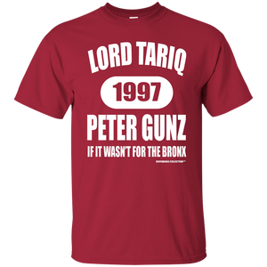LORD TARIQ PETER GUNZ "IF IT WASN'T FOR THE BRONX" (Rapamania Collection)T-Shirt