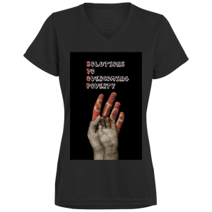 S.T.O.P. (Solutions To Overcoming Poverty) Ladies' Wicking T-Shirt