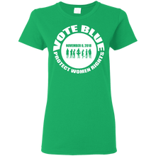 VOTE BLUE Ladies' 5.3 oz. T-Shirt