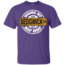 SEDGWICK AV HOME OF HIP HOP classic 1970s street sign (Rapamania Collection) T-Shirt