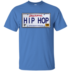 LOUISIANA HIP HOP LICENSE PLATE VINTAGE T-Shirt