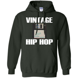 VINTAGE HIP HOP FLOPPY DISK Pullover Hoodie 8 oz.