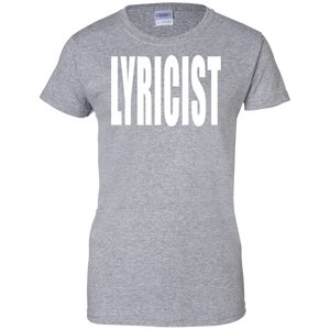 LYRICIST Ladies' 100% Cotton T-Shirt