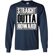 STRAIGHT OUTTA HOWARD Long sleeve T-Shirt