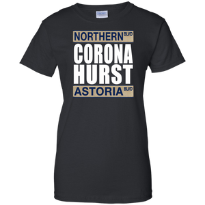 CORONA HURST Ladies' 100% Cotton T-Shirt