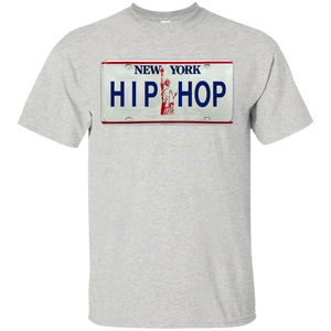 NEW YORK HIP HOP LICENSE PLATE VINTAGE T-Shirt