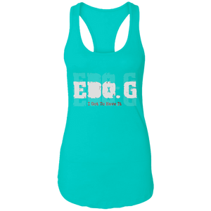 EDO. G Ladies Ideal Racerback Tank