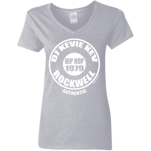 DJ KEVIE KEV ROCKWELL (Rapamania Collection) V-Neck T-Shirt