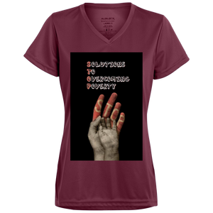 S.T.O.P. (Solutions To Overcoming Poverty) Ladies' Wicking T-Shirt