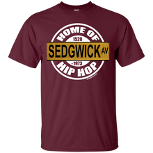 SEDGWICK AV HOME OF HIP HOP classic 1970s street sign (Rapamania Collection) T-Shirt