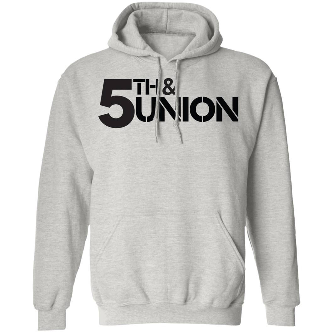EDO. G (5th & Union) black letters Hoodie 8 oz.