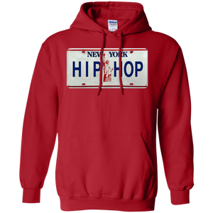 NEW YORK HIP HOP LICENSE PLATE VINTAGE  Pullover Hoodie 8 oz.