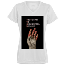 S.T.O.P. (Solutions To Overcoming Poverty) Ladies' Wicking T-Shirt