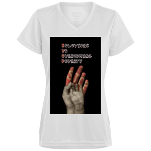 S.T.O.P. (Solutions To Overcoming Poverty) Ladies' Wicking T-Shirt