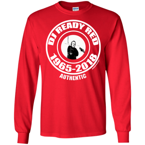 DJ READY RED 1965-2018 AUTHENTIC (Rapamania Collection) T-Shirt Long sleeve T-Shirt