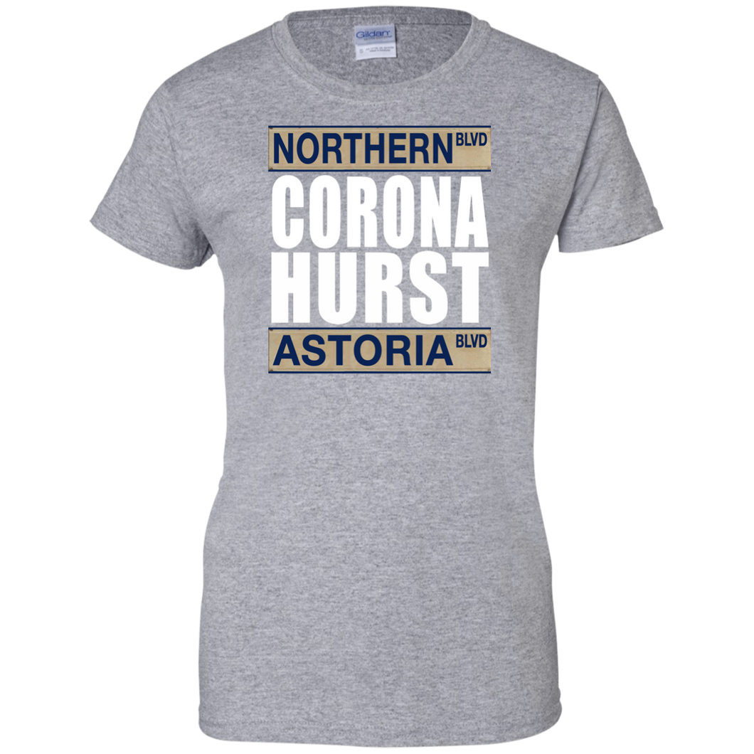 CORONA HURST Ladies' 100% Cotton T-Shirt