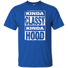 KINDA CLASSY KINDA HOOD (distressed) T-Shirt