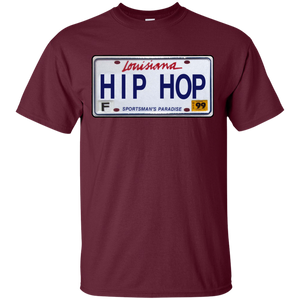 LOUISIANA HIP HOP LICENSE PLATE VINTAGE T-Shirt