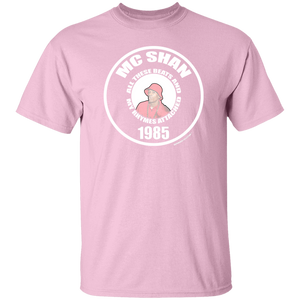 MC SHAN  “All These beats and rhymes attached (Rapamania Collection)  T-Shirt
