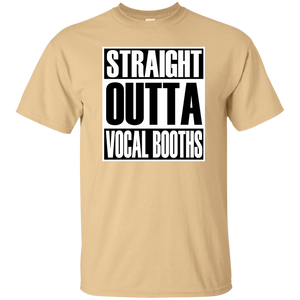 STRAIGHT OUTTA VOCAL BOOTHS T-Shirt
