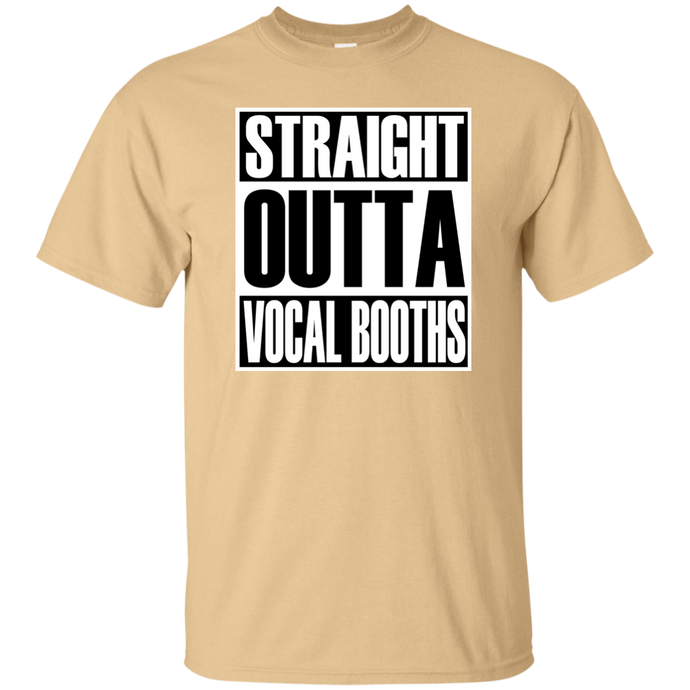 STRAIGHT OUTTA VOCAL BOOTHS T-Shirt