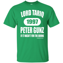 LORD TARIQ PETER GUNZ "IF IT WASN'T FOR THE BRONX" (Rapamania Collection)T-Shirt