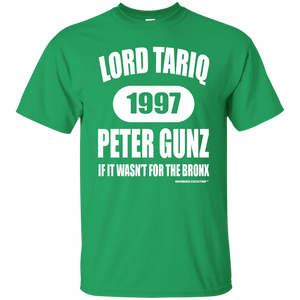 LORD TARIQ PETER GUNZ "IF IT WASN'T FOR THE BRONX" (Rapamania Collection)T-Shirt