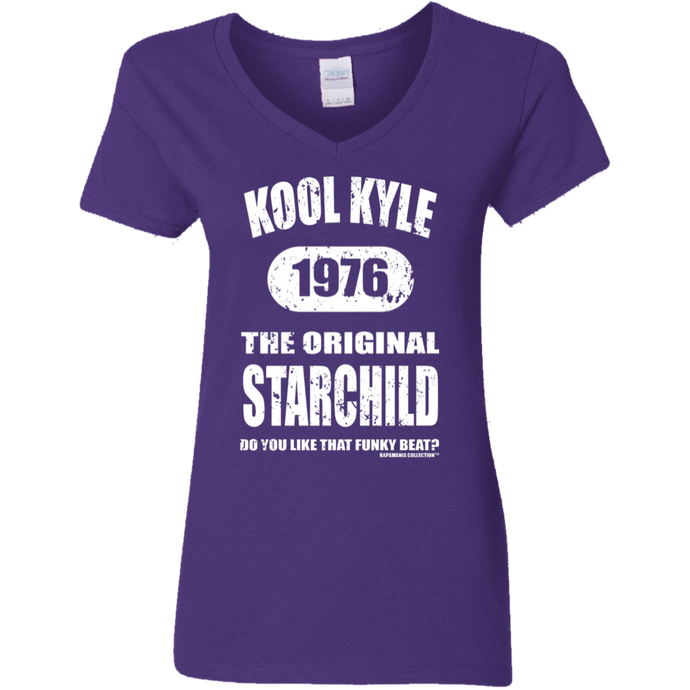 KOOL KYLE THE ORIGINAL STARCHILD 1976 (Rapamania Collection) V-Neck T-Shirt