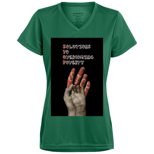 S.T.O.P. (Solutions To Overcoming Poverty) Ladies' Wicking T-Shirt