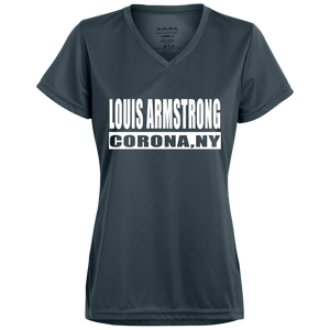 Louis Armstrong Corona NY  Ladies' Wicking T-Shirt