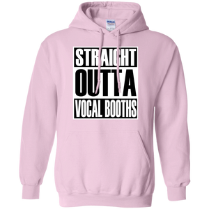 STRAIGHT OUTTA VOCAL BOOTHS Pullover Hoodie 8 oz.