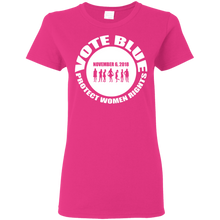 VOTE BLUE Ladies' 5.3 oz. T-Shirt