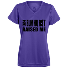 East Elmhurst raised me Ladies' ladies v-neck T-Shirt