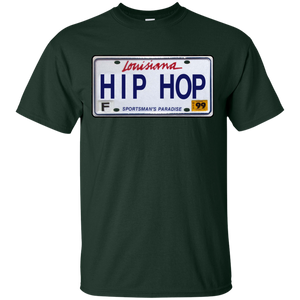LOUISIANA HIP HOP LICENSE PLATE VINTAGE T-Shirt