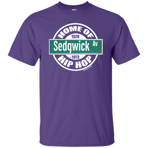 HOME OF HIP HOP SEDGWICK AV (Rapamania Collection) T-Shirt