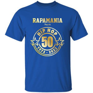 Rapamania Presents Hip Hop 50 (1973-2023) T-Shirt
