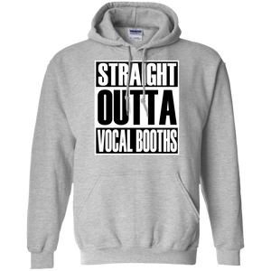 STRAIGHT OUTTA VOCAL BOOTHS Pullover Hoodie 8 oz.
