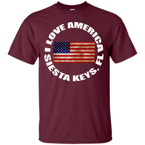 I LOVE AMERICA (SIESTA KEYS, FL) T-Shirt
