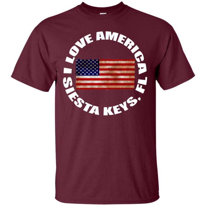 I LOVE AMERICA (SIESTA KEYS, FL) T-Shirt