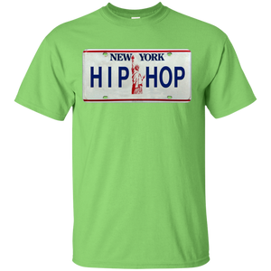 NEW YORK HIP HOP LICENSE PLATE VINTAGE T-Shirt