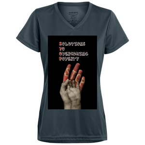 S.T.O.P. (Solutions To Overcoming Poverty) Ladies' Wicking T-Shirt