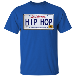 LOUISIANA HIP HOP LICENSE PLATE VINTAGE T-Shirt