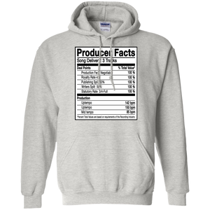 PRODUCER FACTS Pullover Hoodie 8 oz.
