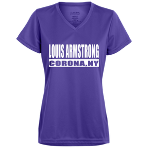 Louis Armstrong Corona NY  Ladies' Wicking T-Shirt