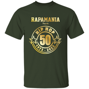 Rapamania Presents Hip Hop 50 (1973-2023) T-Shirt