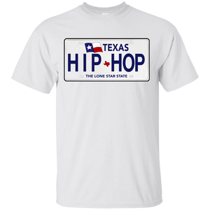 TEXAS HIP HOP LICENSE PLATE VINTAGE  T-Shirt