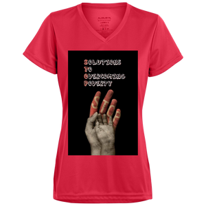 S.T.O.P. (Solutions To Overcoming Poverty) Ladies' Wicking T-Shirt
