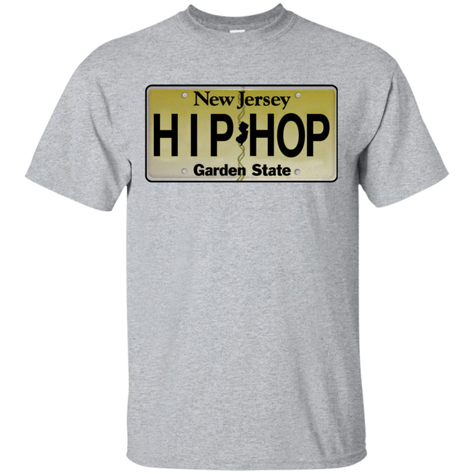 NEW JERSEY HIP HOP LICENSE PLATE VINTAGE T-Shirt