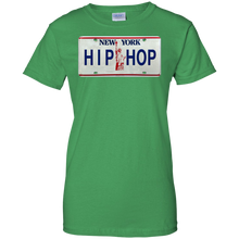 NEW YORK HIP HOP LICENSE PLATE  VINTAGE Ladies' 100% Cotton T-Shirt